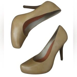 Elegant Tan High Heels